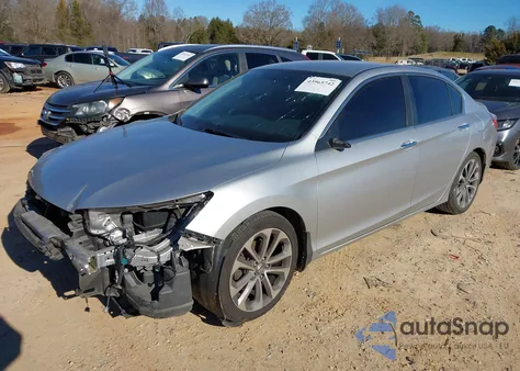 2014 Honda Accord Sport z USA, uszkodzony, nr VIN 1HGCR2F58EA089773